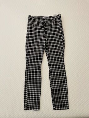 Hollister Women’s Ultra High Rise Gingham Pants Skinny